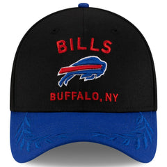 Buffalo Bills New Era 2025 NFL Draft 39THIRTY Flex Hat Black/Royal | NFL