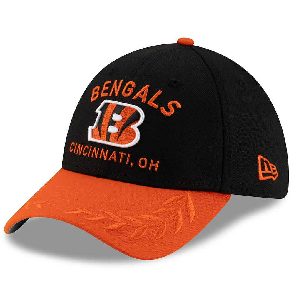 Cincinnati Bengals New Era 2025 NFL Draft 39THIRTY Flex Hat Black/Orange | NFL