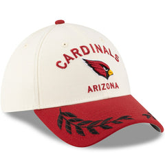 Arizona Cardinals New Era 2025 NFL Draft 39THIRTY Flex Hat Cream/Cardinal | NFL