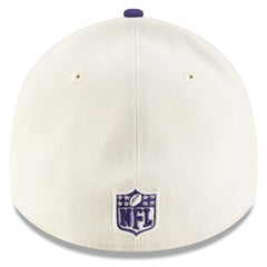 Baltimore Ravens New Era 2025 NFL Draft 39THIRTY Flex Hat Cream/Purple | NFL
