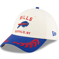 Buffalo Bills New Era 2025 NFL Draft 39THIRTY Flex Hat Cream/Royal | NFL