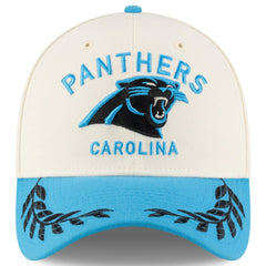 Carolina Panthers New Era 2025 NFL Draft 39THIRTY Flex Hat Cream/Blue | NFL