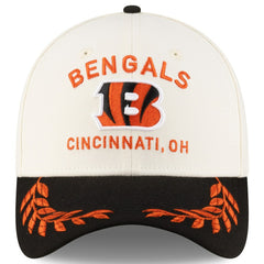 Cincinnati Bengals New Era 2025 NFL Draft 39THIRTY Flex Hat Cream/Black | NFL
