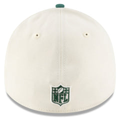 New York Jets New Era 2025 NFL Draft 39THIRTY Flex Hat Cream/Green | NFL