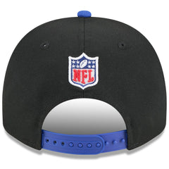 Buffalo Bills New Era Youth 2025 NFL Draft A-Frame 9FIFTY Snapback Hat Black/Royal | NFL