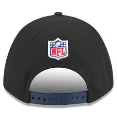 Dallas Cowboys New Era 2025 NFL Draft 9FORTY A-Frame M-Crown Adjustable Hat Black/Navy | NFL