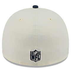 Dallas Cowboys New Era 2025 NFL Draft A-Frame 59FIFTY Fitted Hat Cream/Navy | NFL