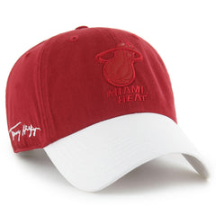 Miami Heat '47 x Tommy Hilfiger Courtside Cleanup Adjustable Hat Red/White - NBA