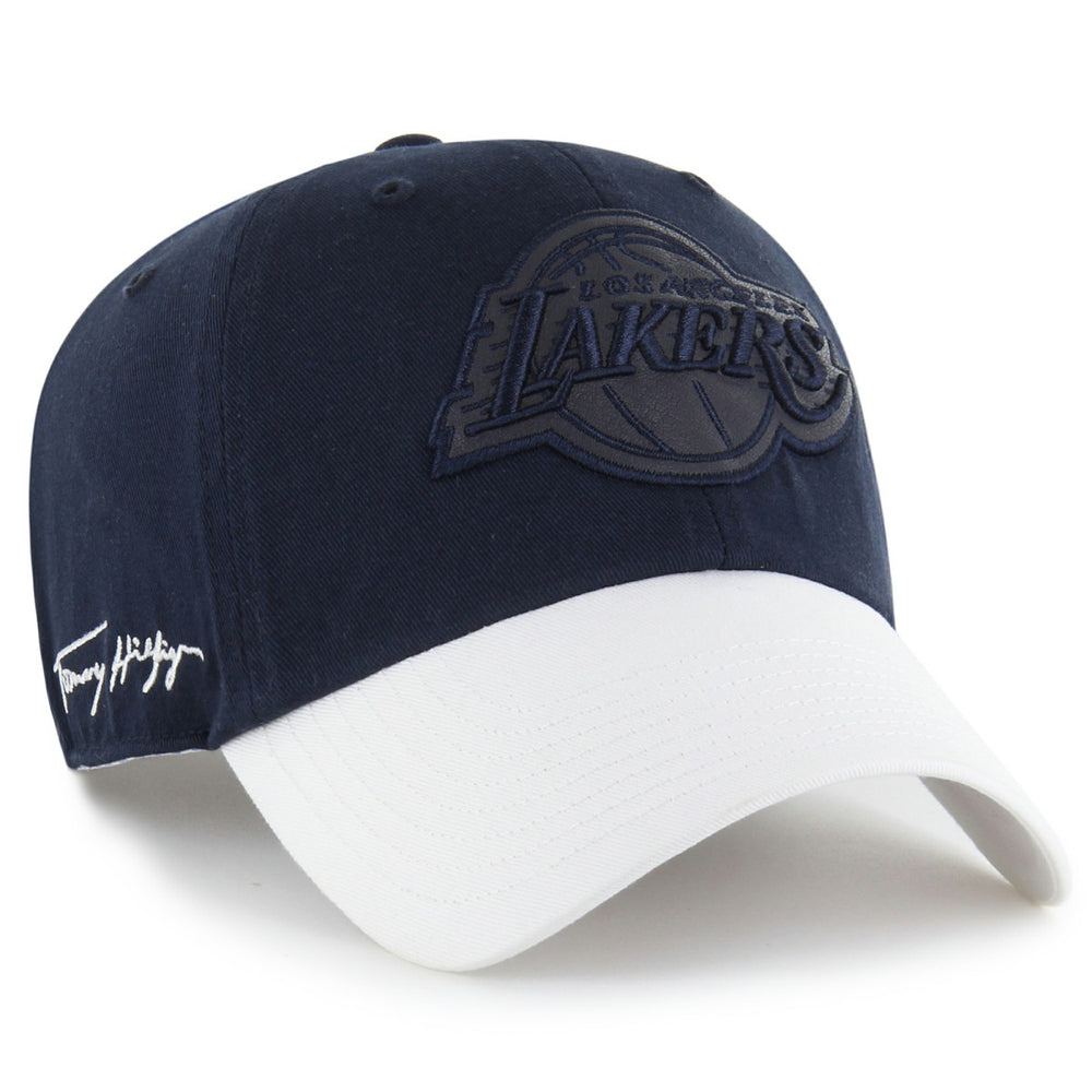 Los Angeles Lakers '47 x Tommy Hilfiger Courtside Cleanup Adjustable Hat Navy/White - NBA