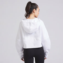 Vancouver Canucks lululemon Women's Scuba Oversized Half-Zip Hoodie - White - NHL