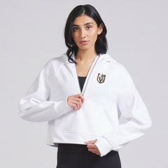 Vegas Golden Knights lululemon Women's Scuba Oversized Half-Zip Hoodie - White - NHL