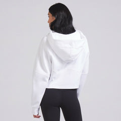 Vegas Golden Knights lululemon Women's Scuba Oversized Half-Zip Hoodie - White - NHL