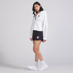 New York Rangers lululemon Women's Scuba Oversized Half-Zip Hoodie - White - NHL