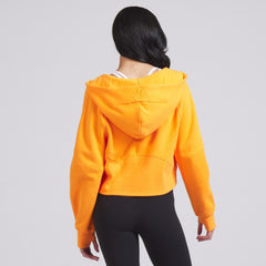 Edmonton Oilers lululemon Women's Scuba Oversized Half-Zip Hoodie - Tiger - NHL