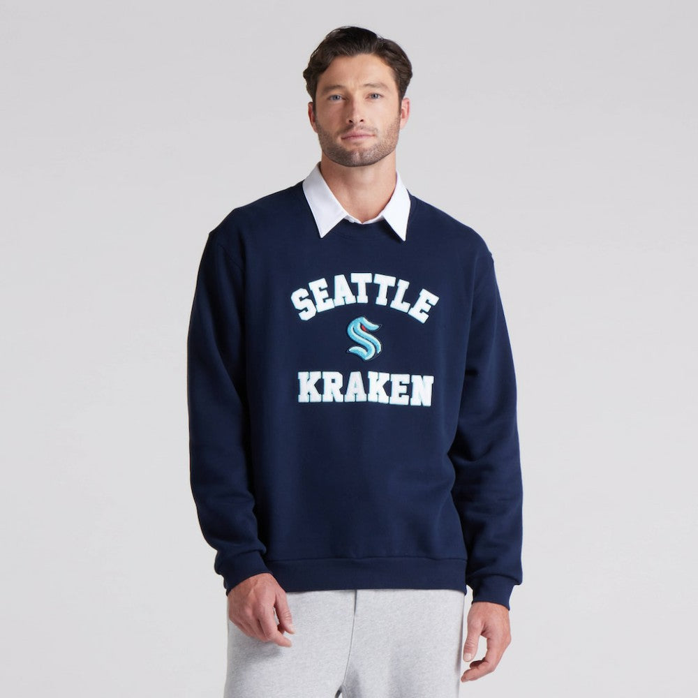 Seattle Kraken lululemon Steady State Crew - True Navy - NHL