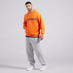 Edmonton Oilers lululemon Steady State Pullover Hoodie - Tiger - NHL