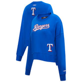 Texas Rangers Pro Standard Women's Game Day Classics Crewneck Pullover Sweatshirt - MLB