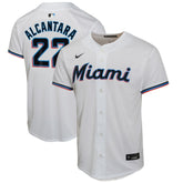 Sandy Alcantara Miami Marlins Nike Youth Home Game Player Jersey - MLB