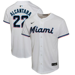 Sandy Alcantara Miami Marlins Nike Youth Home Game Player Jersey - MLB