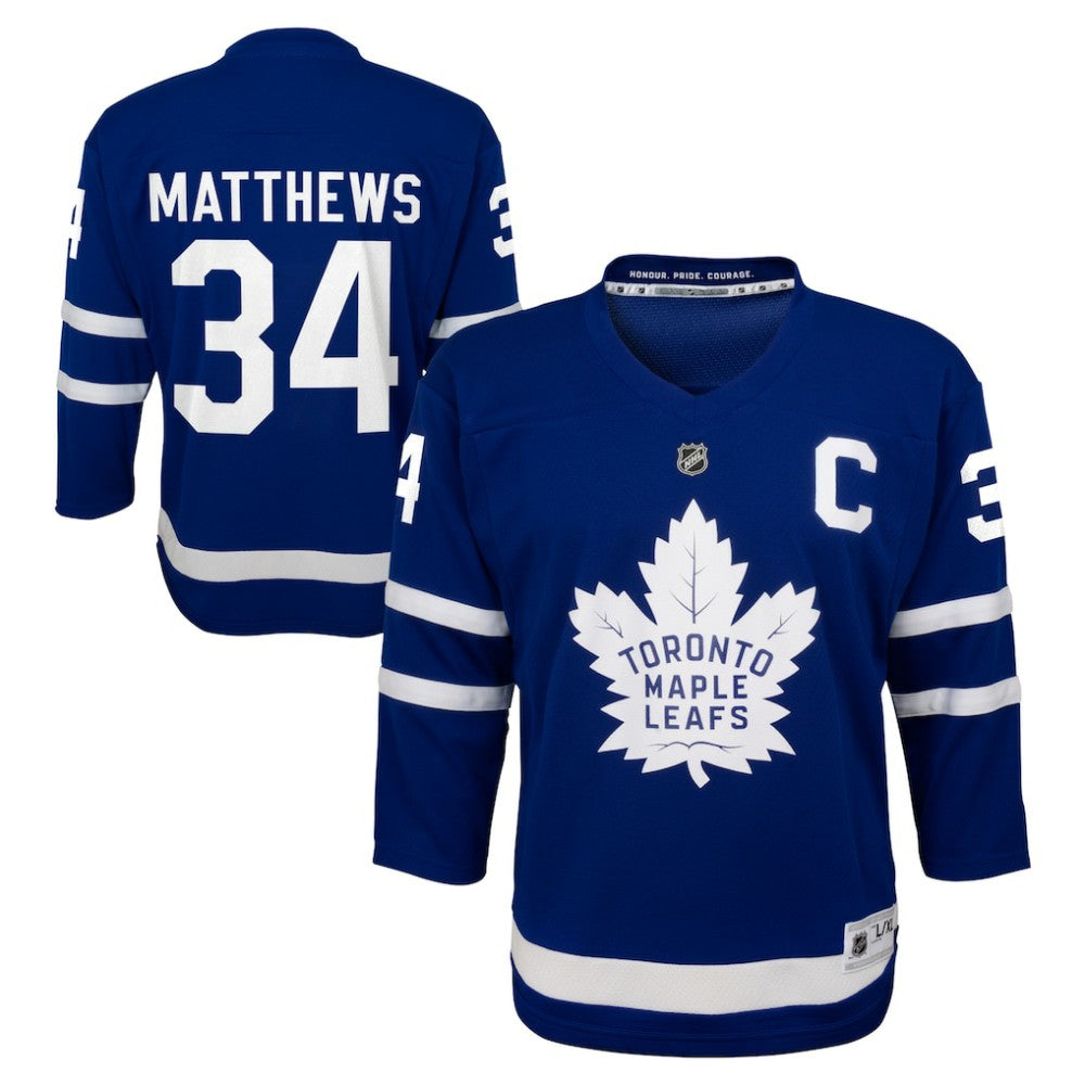Auston Matthews Toronto Maple Leafs Youth Home Replica Player Jersey - Blue - NHL