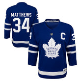 Auston Matthews Toronto Maple Leafs Youth Home Replica Player Jersey - Blue - NHL