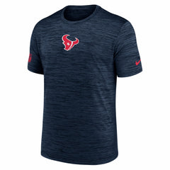 Houston Texans Big & Tall Sideline Velocity Performance T-Shirt Navy | Nike for Sale