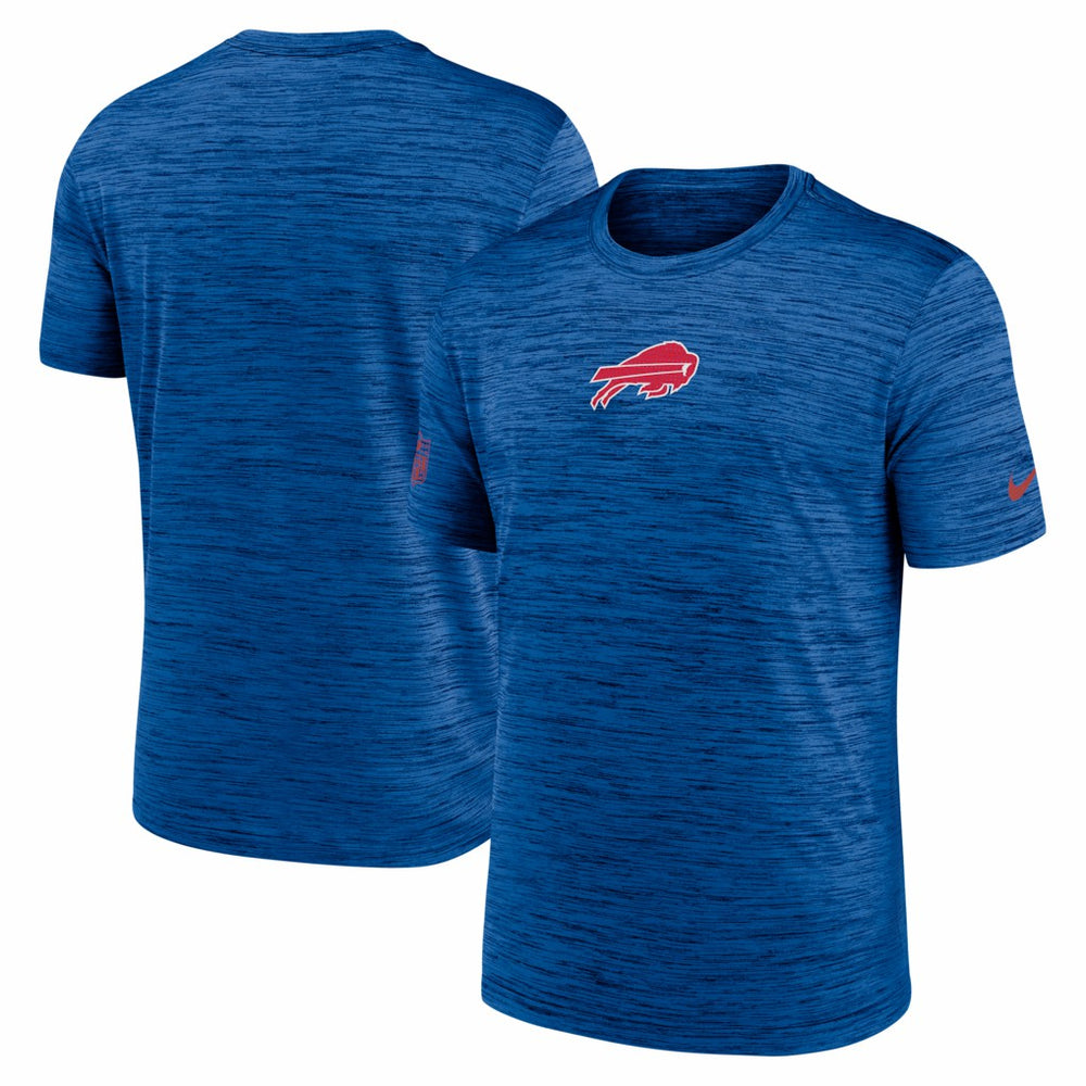 Buffalo Bills Big & Tall Sideline Velocity Performance T-Shirt Royal | Nike for Sale