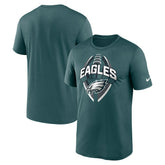 Philadelphia Eagles Big & Tall Primetime Legend Icon Performance T-Shirt Midnight Green | Nike for Sale