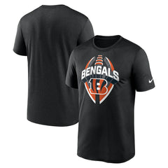 Cincinnati Bengals Big & Tall Primetime Legend Icon Performance T-Shirt Black | Nike for Sale