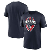 Houston Texans Big & Tall Primetime Legend Icon Performance T-Shirt Navy | Nike for Sale