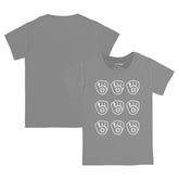 Milwaukee Brewers Tiny Turnip Youth Logo Grid T-Shirt - MLB