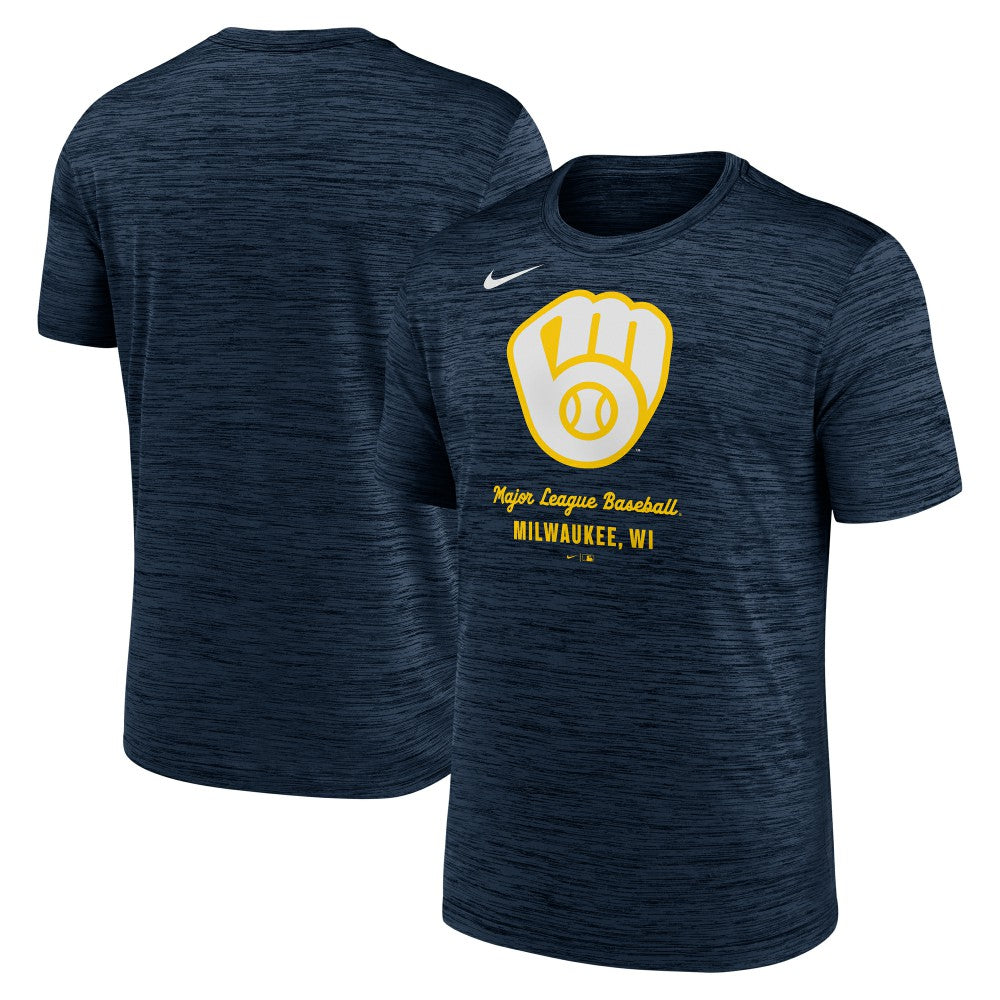 Milwaukee Brewers Nike Velocity Dri-FIT T-Shirt - MLB