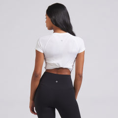 Boston Bruins lululemon Women's Swiftly Tech Short-Sleeve Shirt 2.0 - White - NHL