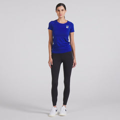 New York Rangers lululemon Women's Swiftly Tech Short-Sleeve Shirt 2.0 - College Cobalt - NHL