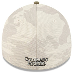 Colorado Rockies New Era 2025 Armed Forces Day 39THIRTY Flex Hat - MLB
