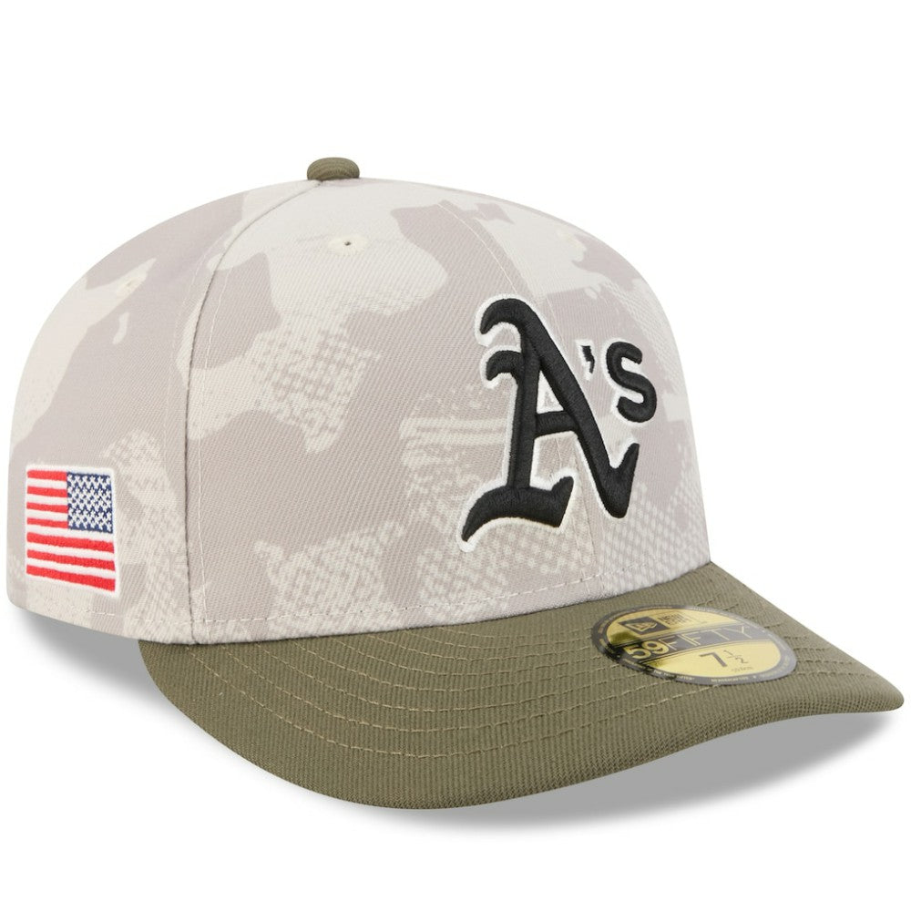 Athletics New Era 2025 Armed Forces Day 59FIFTY Fitted Hat - MLB