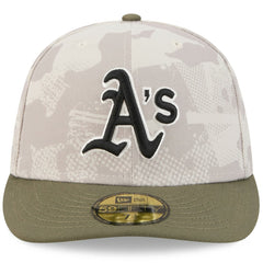 Athletics New Era 2025 Armed Forces Day 59FIFTY Fitted Hat - MLB