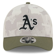 Athletics New Era 2025 Armed Forces Day 9FORTY M-Crown A-Frame Adjustable Hat - MLB