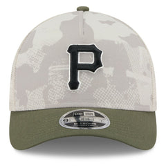 Pittsburgh Pirates New Era 2025 Armed Forces Day 9FORTY M-Crown A-Frame Adjustable Hat - MLB