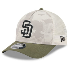 San Diego Padres New Era 2025 Armed Forces Day 9FORTY M-Crown A-Frame Adjustable Hat - MLB