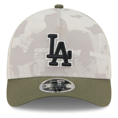 Los Angeles Dodgers New Era 2025 Armed Forces Day 9FORTY M-Crown A-Frame Adjustable Hat - MLB