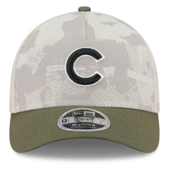 Chicago Cubs New Era 2025 Armed Forces Day 9FORTY M-Crown A-Frame Adjustable Hat - MLB
