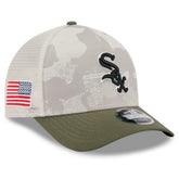 Chicago White Sox New Era 2025 Armed Forces Day 9FORTY M-Crown A-Frame Adjustable Hat - MLB