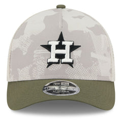 Houston Astros New Era 2025 Armed Forces Day 9FORTY M-Crown A-Frame Adjustable Hat - MLB