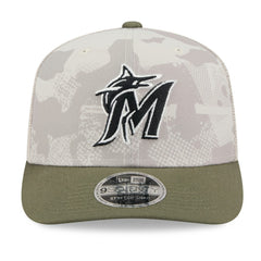 Miami Marlins New Era 2025 Armed Forces Day 9SEVENTY Stretch-Snap Hat - MLB