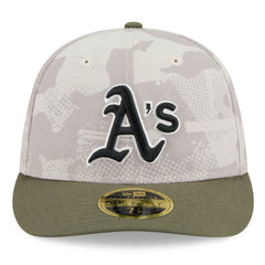 Athletics New Era 2025 Armed Forces Day Low Profile 59FIFTY Fitted Hat - MLB