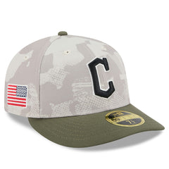 Cleveland Guardians New Era 2025 Armed Forces Day Low Profile 59FIFTY Fitted Hat - MLB