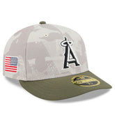 Los Angeles Angels New Era 2025 Armed Forces Day Low Profile 59FIFTY Fitted Hat - MLB