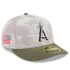 Los Angeles Angels New Era 2025 Armed Forces Day Low Profile 59FIFTY Fitted Hat - MLB