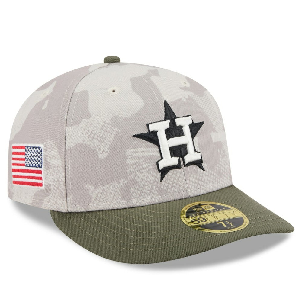 Houston Astros New Era 2025 Armed Forces Day Low Profile 59FIFTY Fitted Hat - MLB